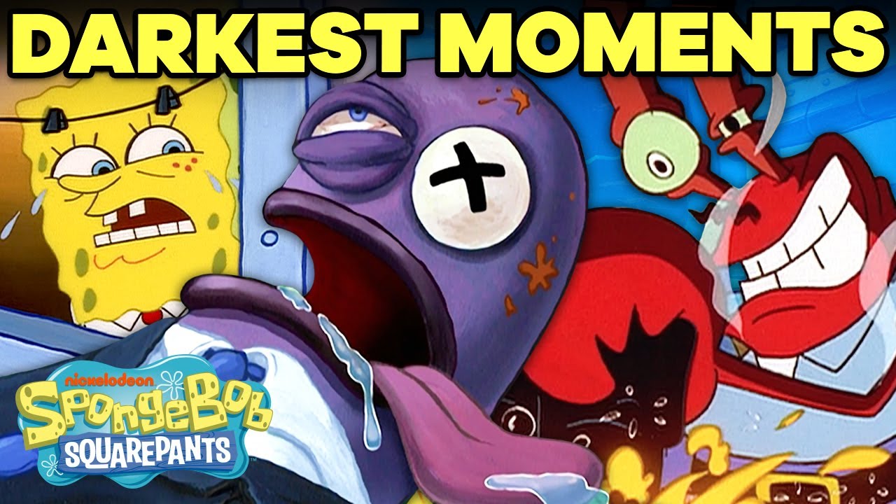 14 Moments of ADVANCED DARKNESS!  | SpongeBob - YouTube