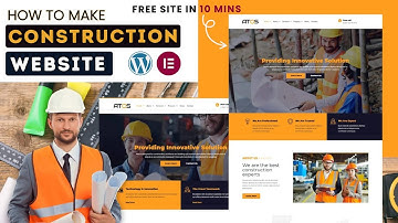 [FREE] How to Build a Construction Company Website in WordPress | WordPress Construction Website
