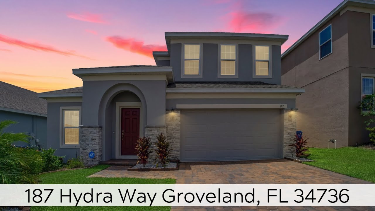 New Listing 187 Hydra Way Groveland, FL 34736 / Jared Dunn LPT Realty
