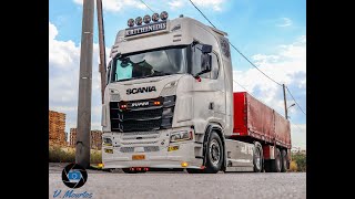 Scania S580 Krithinidis V8 Loud Pipe Sound & Smoke