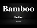 Bamboo Instrumental Shakira Ft Wyclef Jean 