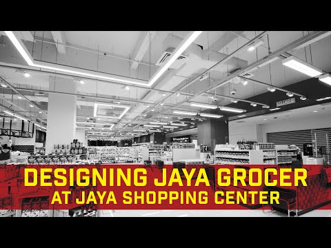 Jaya Grocer Construction process at Jaya Shopping Center