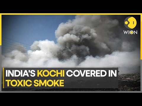 Kochi's waste treatment plant on fire