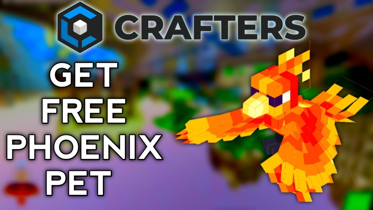 how to get phoenix pet in Craftersmc skyblock easy way to get phoenix pet in Craftersmc
