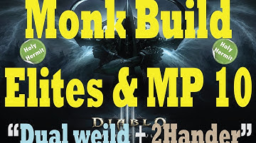 Diablo 3 New Monk Build for Elites and Farming (Loot 2.0 & RoS)