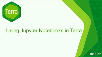 BroadE: Hands-on with Jupyter Notebooks in Terra