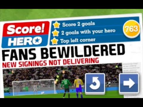 Score Hero Level 763 (3 Stars) Walkthrough - Sassuolo Vs Parma - Youtube