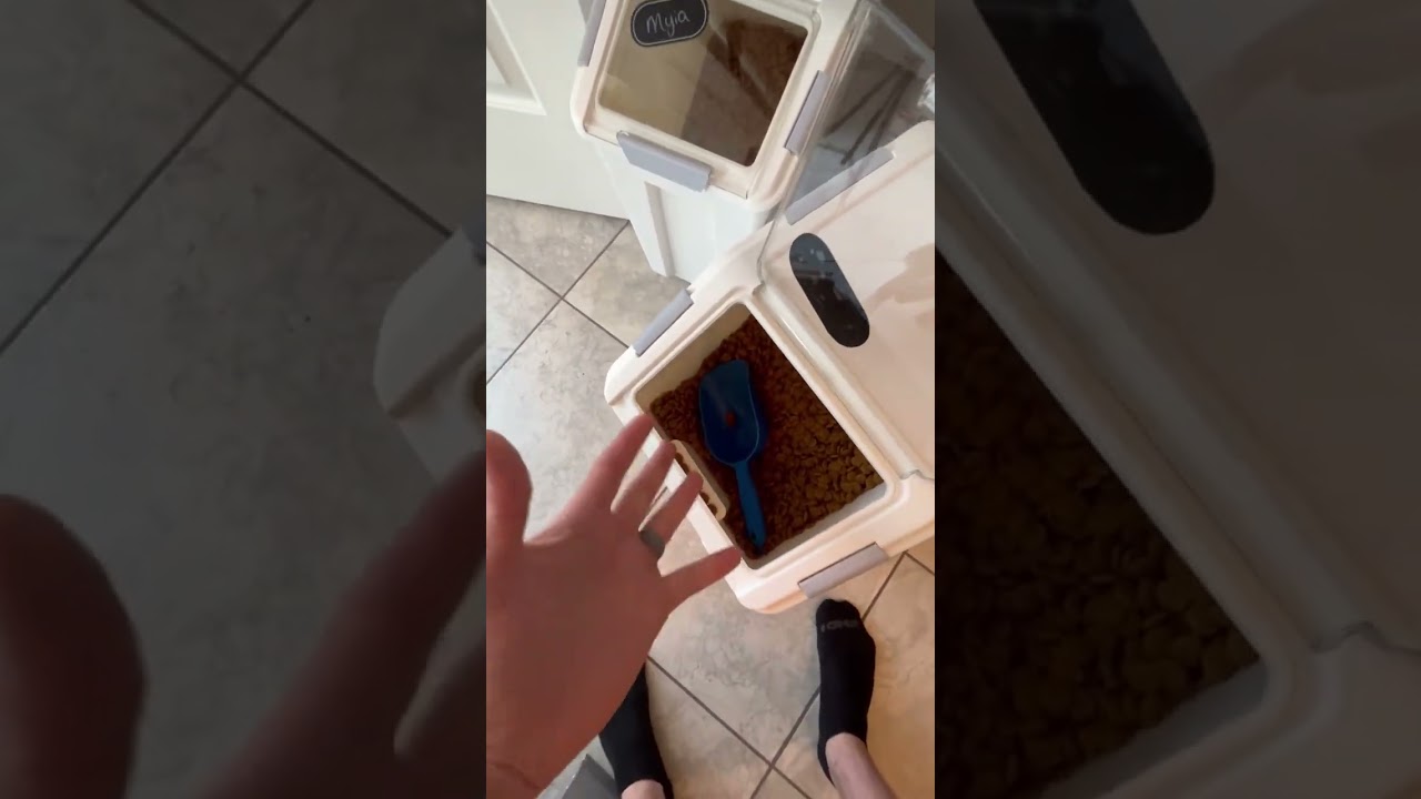 HANAMYA Rice Storage Container Review, Easily Store Your Mass Foods Such As Dog Food Or Rice