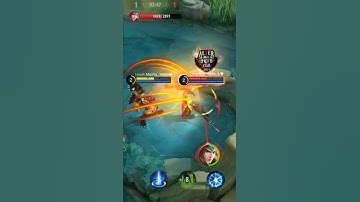 Roger vs Zilong🔥 || 1by1 || Basic Attack || No Skill || Mobile Legends #mobilelegends #fyp #shorts