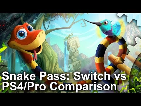 Snake Pass: Switch vs PS4 Comparison + Frame-Rate Test