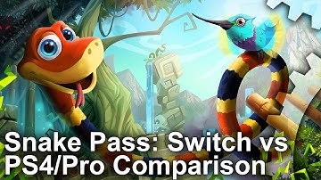 Snake Pass: Switch vs PS4 Comparison + Frame-Rate Test