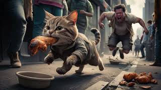 Cat Robber Chicken Lolipop #catlover #funnycat #catvideos #cute #cartoon #cat_features #catlover