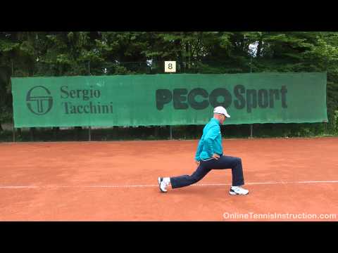 Tennis Fitness - Lunges For More Leg Strength!