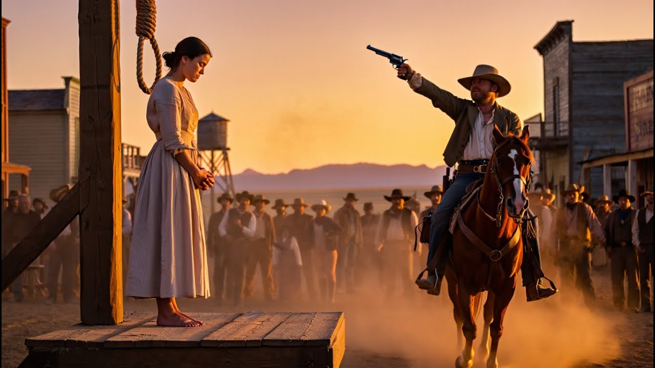 Davanti al patibolo, il pistolero più spietato urlò: "Giù le mani da mia moglie"