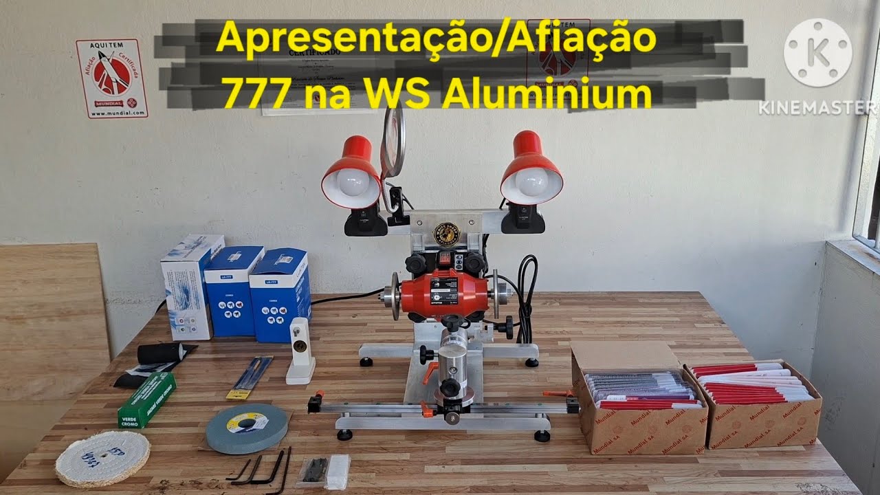 Parabéns Vadirley do MT. Sua afiadora White Sheep Aluminium está pronta pra viajar 
