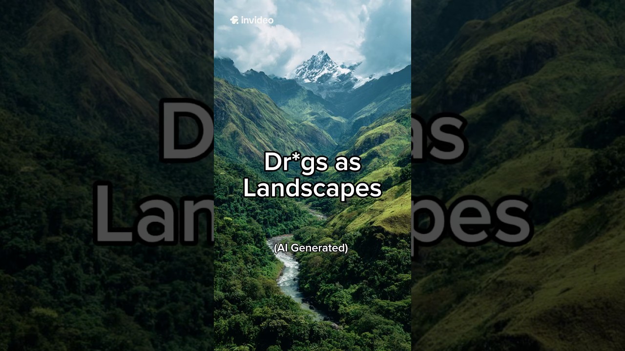 Dr*gs as Landscapes | Ai Generated