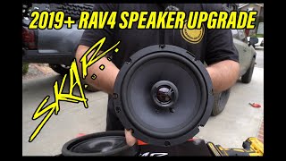 Door Speaker Upgrade for the Toyota Rav4 2019+ | Plug & Play Connectors Like Oem With Skar Audio