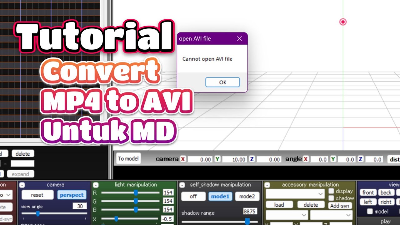 Cara Convert File MP4 Ke AVI Untuk MMD YouTube Cara convert file mp4 ke avi untuk mmd youtube