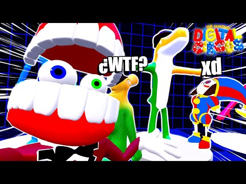 ¡CAINE RESCATA A POMNI Y GUMMIGO DE SER GLITCHEADOS! | The Amazing Digital Circus VR