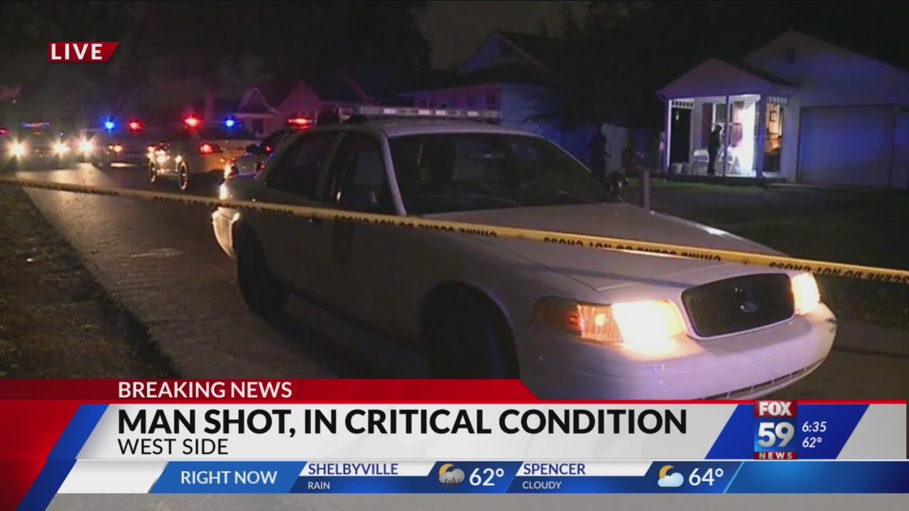 Man in serious condition after shooting - YouTube
