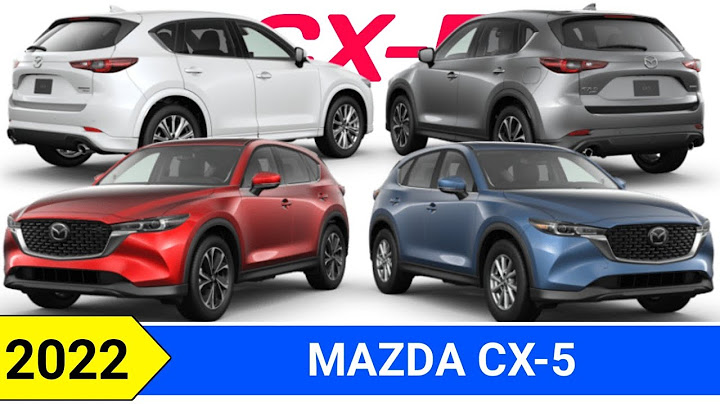 Mazda cx 5 trim levels 2022