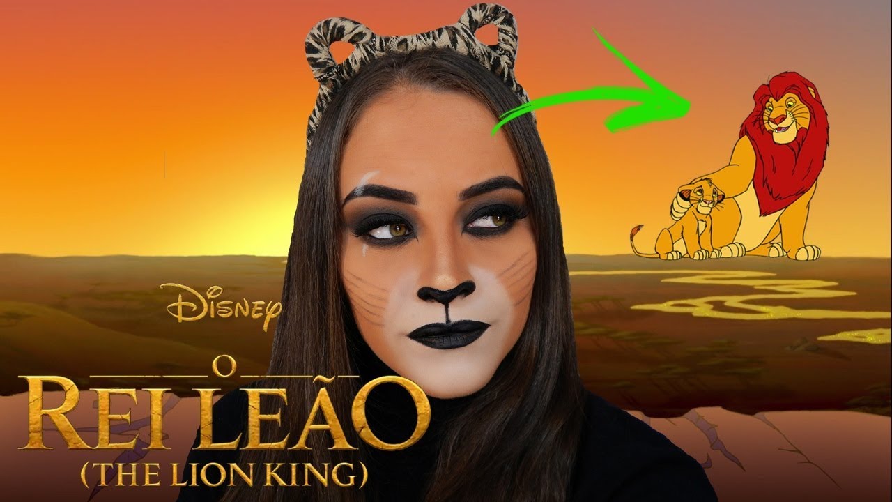 MAQUIAGEM DE REI LEAO | THE LION KING MAKEUP