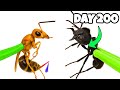 Simulating 1,000 Giant Ants and 1,000 Crazy Ants | 200 Days of Ant Colony Simulation 😱 ANTTREK
