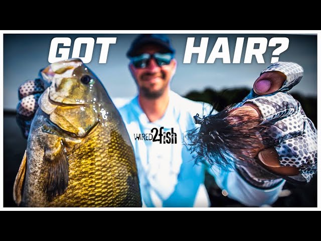 How to Fish Hair Jigs for Smallmouth Bass 
