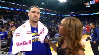 Klay Thompson UNREAL 60 Pts in 29 Mins vs Pacers 8 Threes! (12\/05\/16)