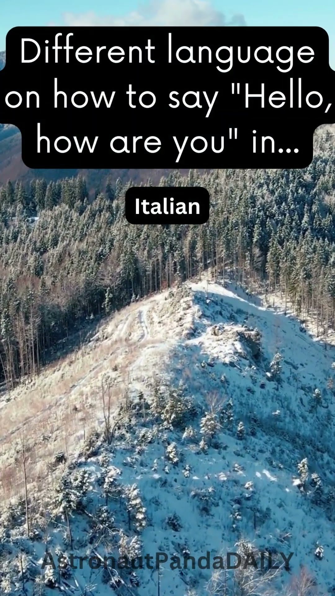 How To Say Hello How Are You In Italian YouTube How To Say Hello How Are You In Italian YouTube