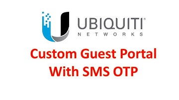 ubiquiti unifi guest portal with sms integration (into cloud key)