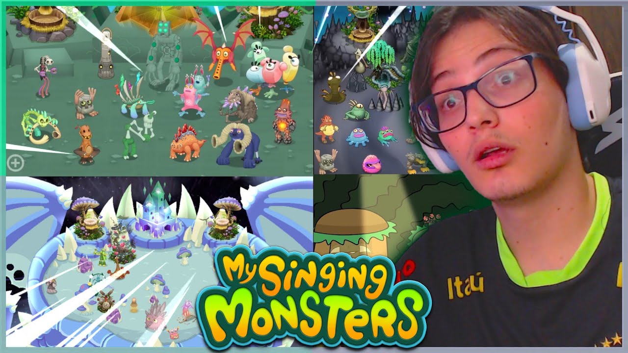 REAGINDO A CONCEPTS DE WUBBOX ÉPICAS! - My Singing Monsters 