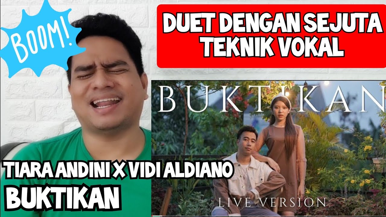 [KUPAS] WOW 🔥 | TIARA ANDINI X VIDI ALDIANO - BUKTIKAN | LIVE (Reaction)