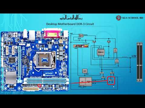 Desktop Motherboard DDR3 RAM Circuit Class - YouTube