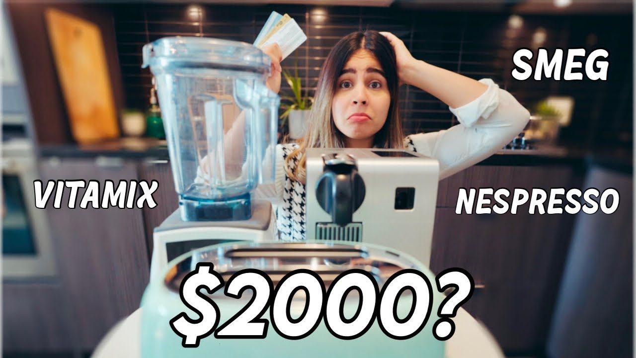 SPENT $2000 ON WHAT? 3 EXPENSIVE KITCHEN BUYS - Nespresso, VITAMIX, SMEG  review - YouTube