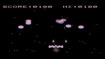 ATARI 8BIT XL XE SPACE EGGS ~ MOON CRESTA ~ PHOENIX CLONE ELEMENTS Thompson Dan Sirius Software 81 4