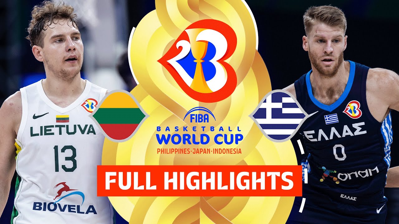 Lithuania 🇱🇹 vs Greece 🇬🇷 Full Game Highlights FIBA Basketball World Cup 2023