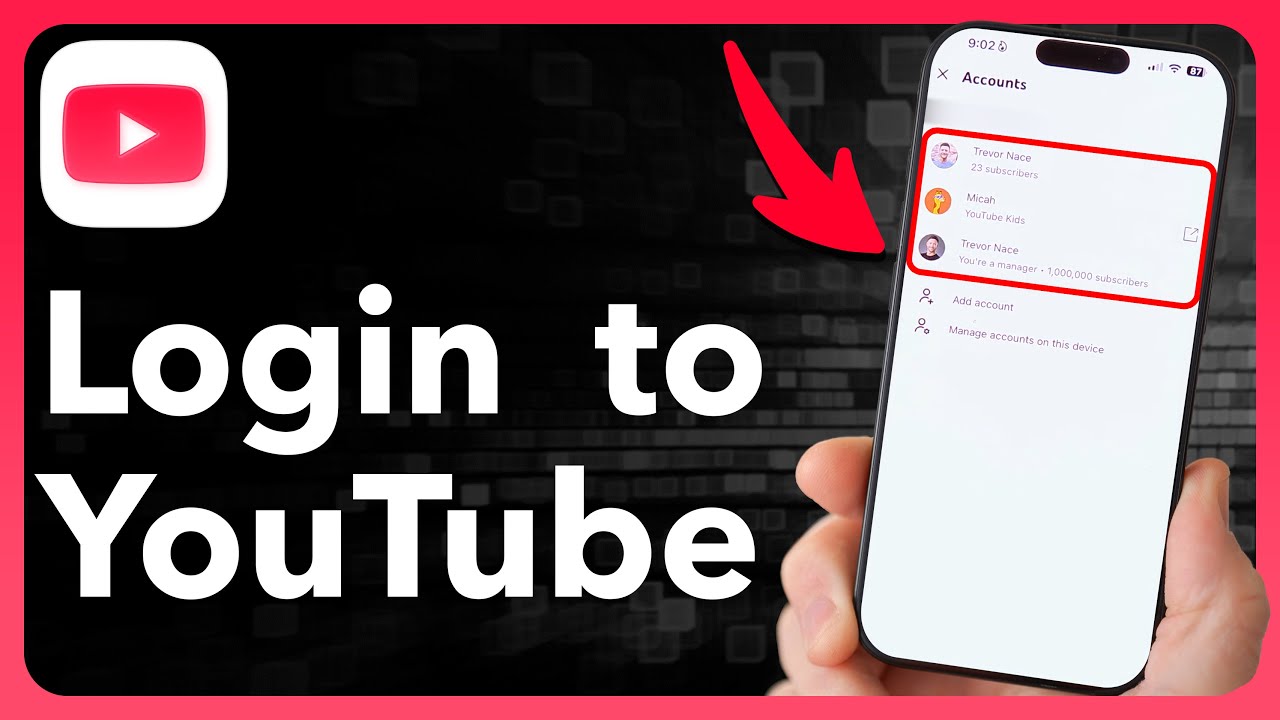 Youtube App Log In How To Login To YouTube On iPhone - YouTube