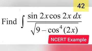 Integrals example 42  | Example 42 chapter 7 class 12 | example 42 integral class 12