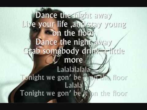 On The Floor Jennifer Lopez Ft Pitbull Lyrics Youtube