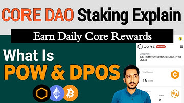 How Stake Core Coin Earn Daily Free Rewards Full Tutorial in Hindi/Urdu | Core DAO Staking