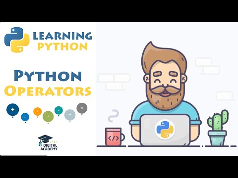 OPERATORS in Python (Arithmetic, Assignment, Comparison, Logical, Bitwise, Identity, Membership)