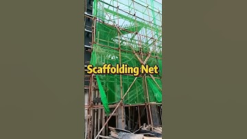 Durable Scaffolding Netting#scaffoldnet #scaffoldingsafety