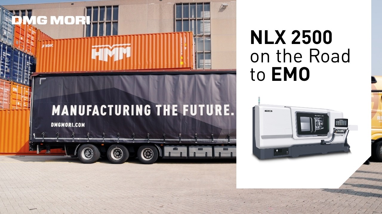 From Japan to Hanover: NLX 2500 Machine Transport to EMO 2025