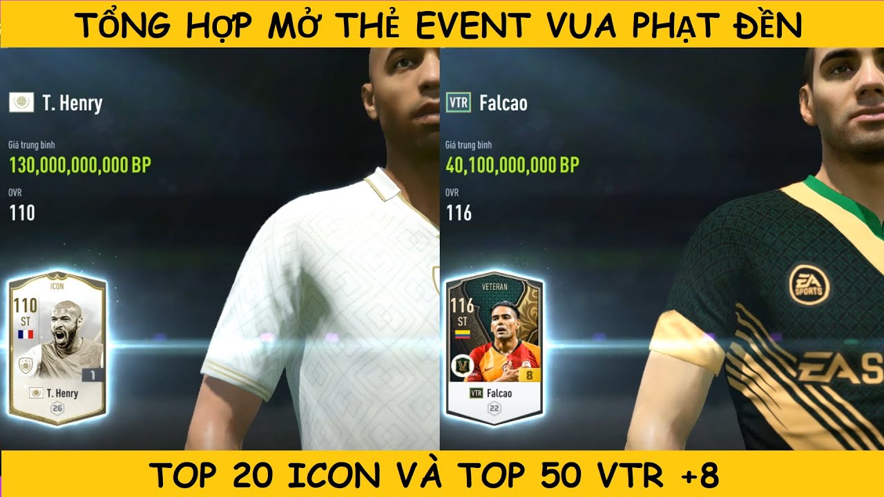 Highlight tổng hợp mở Top 20 ICON và top 50 VTR +8 event vua phạt đền