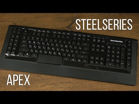 Распаковка SteelSeries Apex