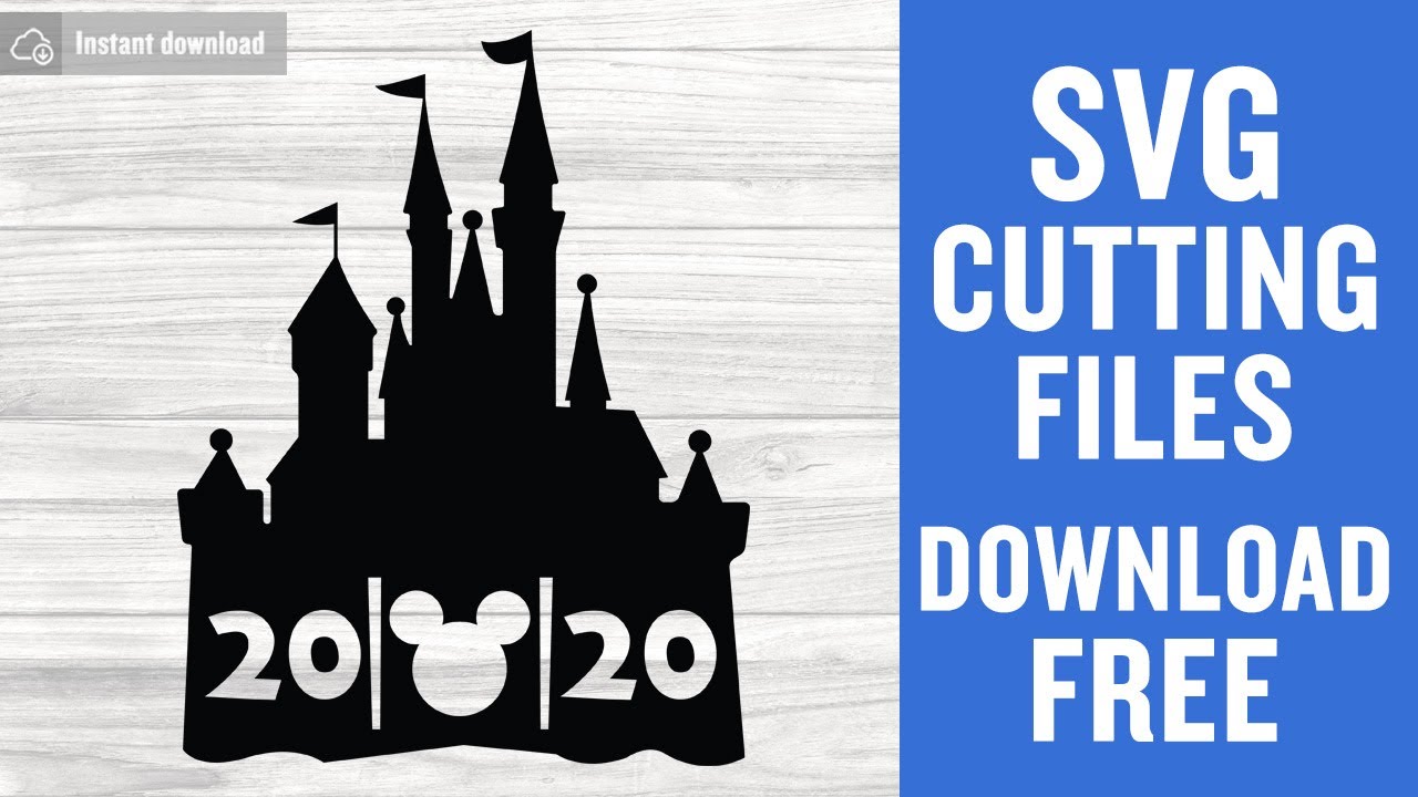 Download Disney Castle Svg Free Cut Files For Cricut Silhouette Instant Download Youtube