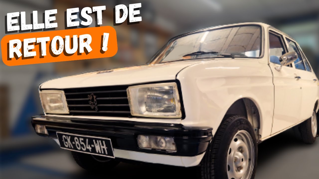 La Peugeot 104 de Mon Grand-Père Revit ! On finit la lionne 😁😁