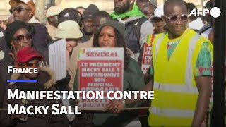 Élections au Sénégal: manifestation à Paris contre Macky Sall | AFP