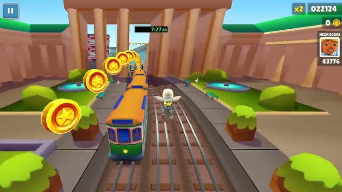 COMO USAR O CRONÔMETRO NO SUBWAY SURFERS, COLOCANDO TEMPO NA TELA, DESAFIO  DE 0 MOEDAS ( NO COINS ) 